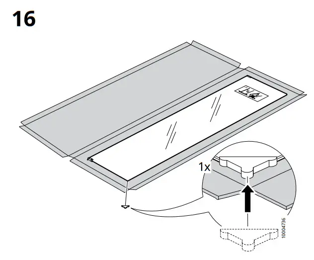 IKEA DETOLF Glass Door Cabinet - fig 16