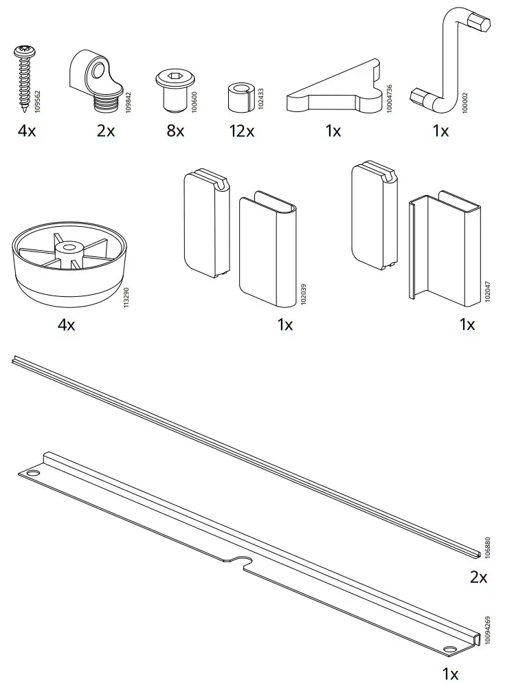 IKEA DETOLF Glass Door Cabinet - fig 3