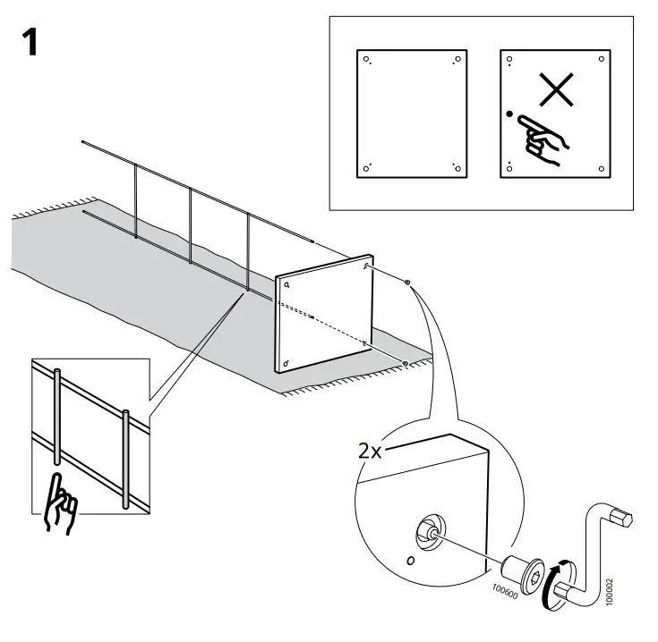 IKEA DETOLF Glass Door Cabinet - fig 4