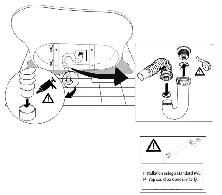 MOKLEBA-SF-6028ABW-Acrylic-Double-Slipper-Flatbottom-Non-Whirlpool-Freestanding-Bathtub-FIG-3