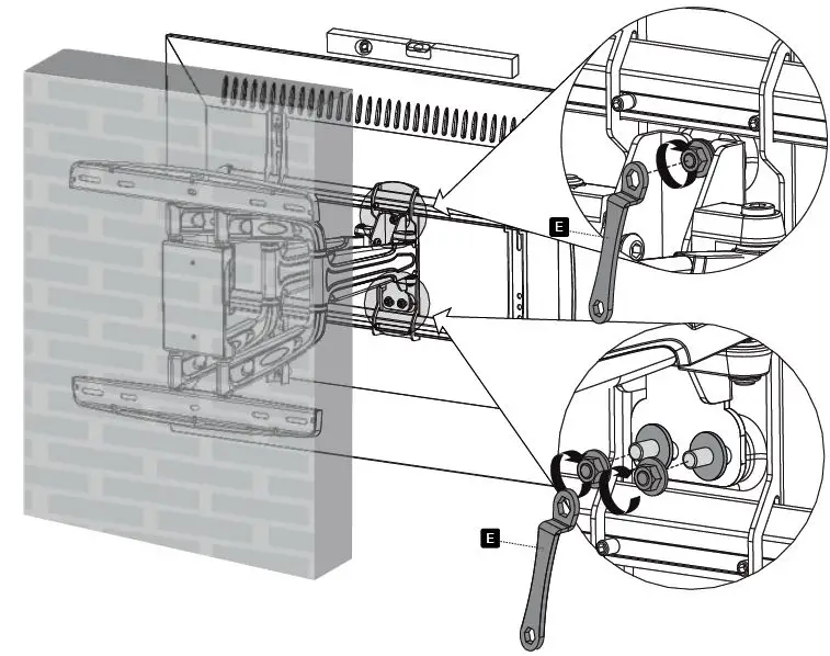 RICOO-S3144-TV-Wall-Bracket-Extendable-Foldable-14