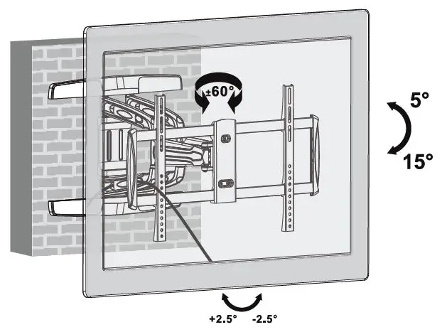 RICOO-S3144-TV-Wall-Bracket-Extendable-Foldable-18
