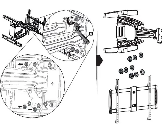 RICOO-S3144-TV-Wall-Bracket-Extendable-Foldable-4