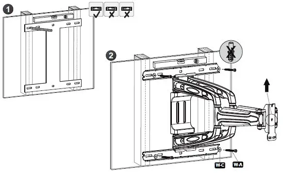 RICOO-S3144-TV-Wall-Bracket-Extendable-Foldable-7