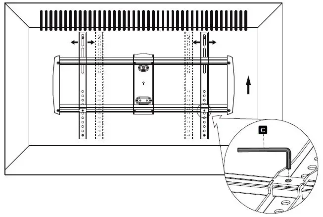 RICOO-S3144-TV-Wall-Bracket-Extendable-Foldable-9