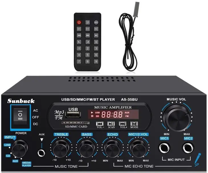 Sunbuck AS-35BU Home Audio Amplifier Stereo Receivers-fig-4