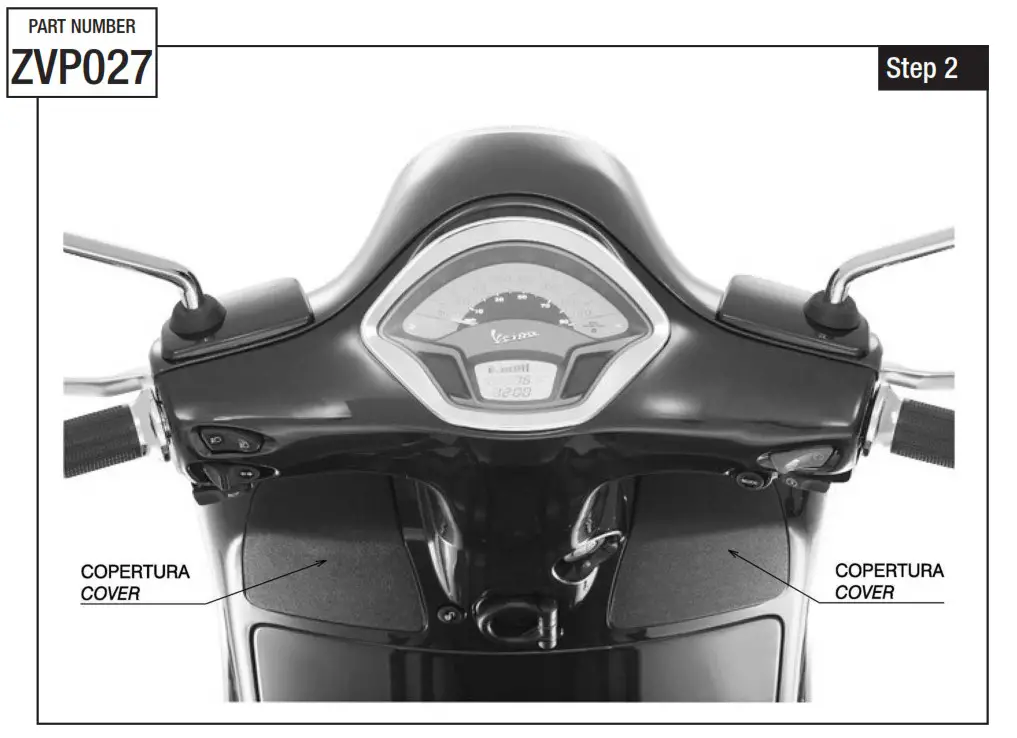 rizoma ZVP027 Air Inlet Grids - COPERTURE