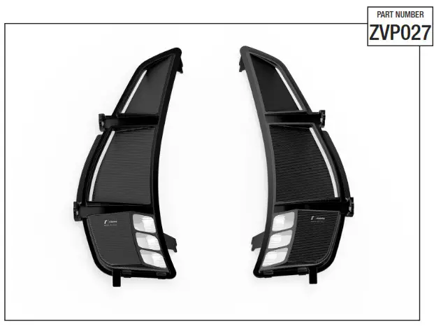 rizoma ZVP027 Air Inlet Grids