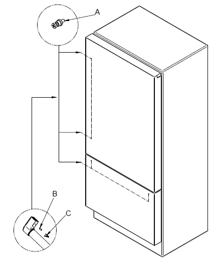 BERTAZZONI-HK36HERFDBXV-Handle-Kit-for-36-Inch-Built-in-French-Door-Refrigerator-fig- (2)