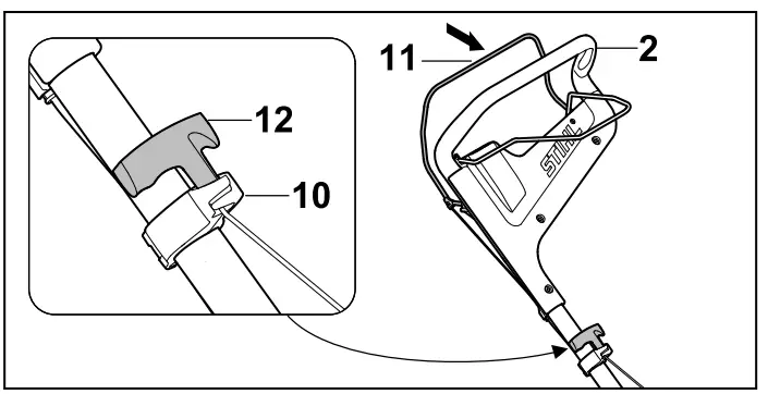 STIHL 448 1 TC Lawn Mower - Assembling the Lawn Mower