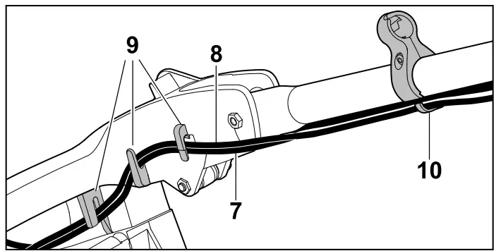 STIHL 448 1 TC Lawn Mower - Handlebar2