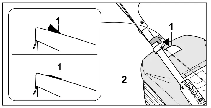 STIHL 448 1 TC Lawn Mower - Mowing1