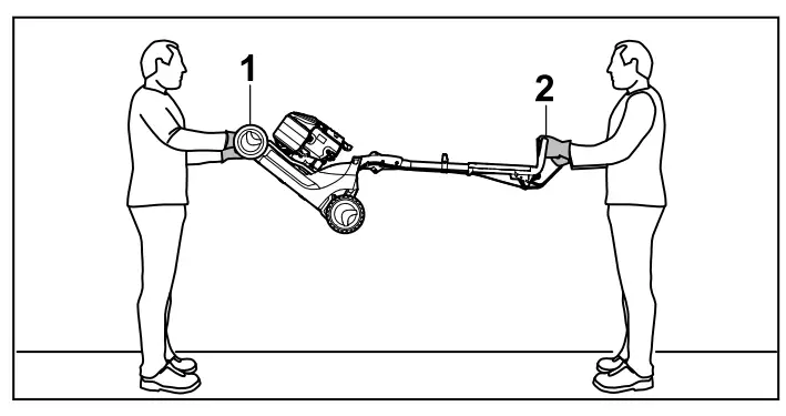 STIHL 448 1 TC Lawn Mower - Mowing3
