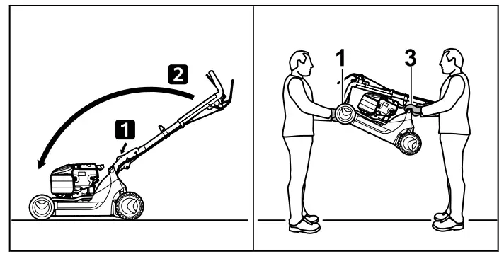 STIHL 448 1 TC Lawn Mower - Mowing4