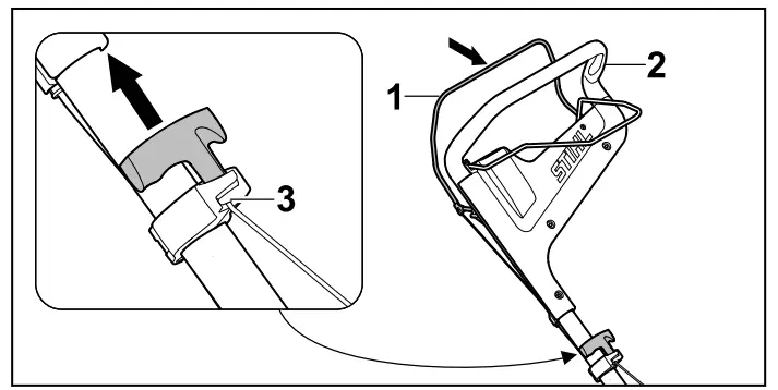 STIHL 448 1 TC Lawn Mower - Starting the Engine