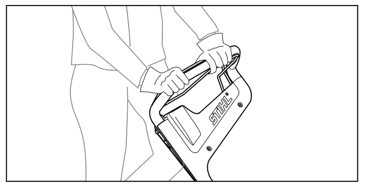 STIHL 448 1 TC Lawn Mower - Starting the Engine2
