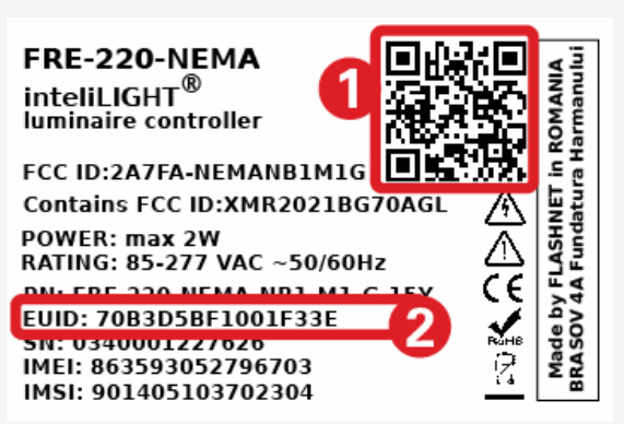 inteliLIGHT City Centric Smart Street Light - QR code
