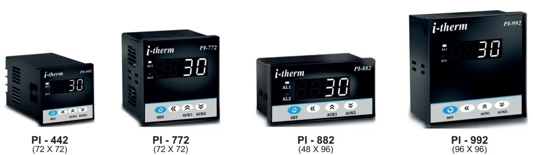 i-therm PI 442 Digital Process Indicator with Alarm -