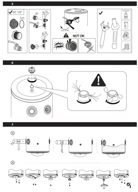 TESY VB 3038 D02 P Floor Standing Buffer Tank - Fig3
