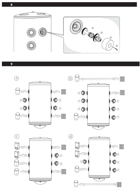TESY VB 3038 D02 P Floor Standing Buffer Tank - Fig4