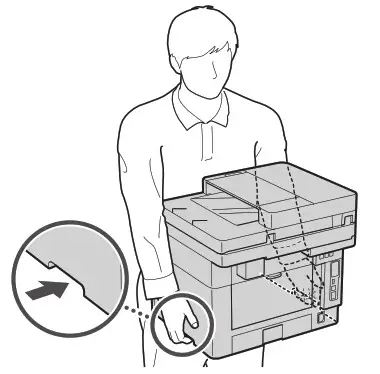 Canon MF455dw Multifunction Printer - fig 1