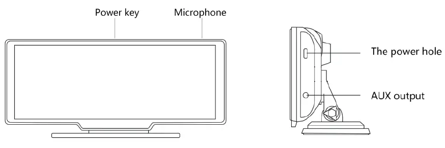 CamPark-RC05-10-26-Inch-Smart-Screen-Player-FIG-1