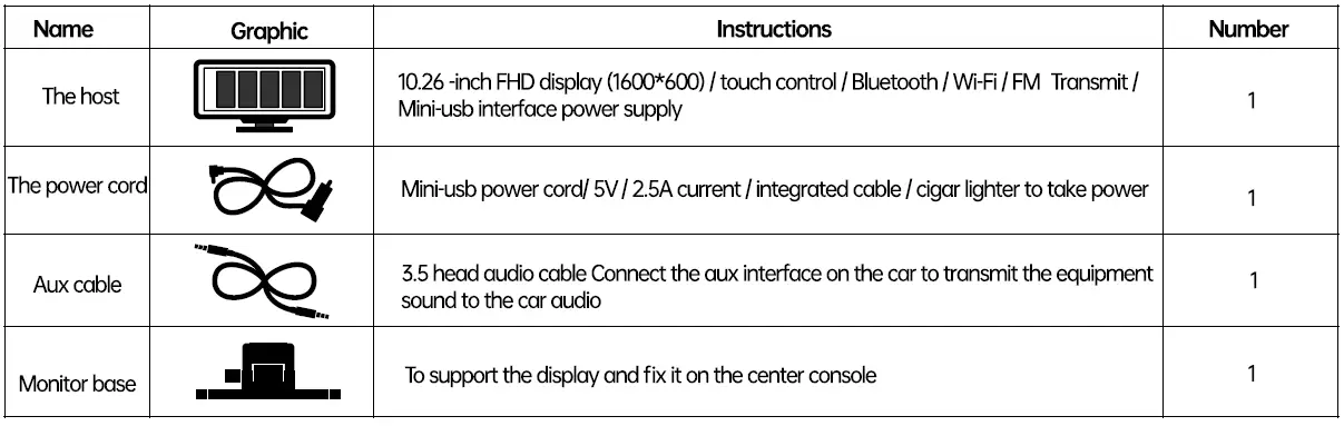 CamPark-RC05-10-26-Inch-Smart-Screen-Player-FIG-2