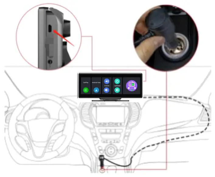 CamPark-RC05-10-26-Inch-Smart-Screen-Player-FIG-5