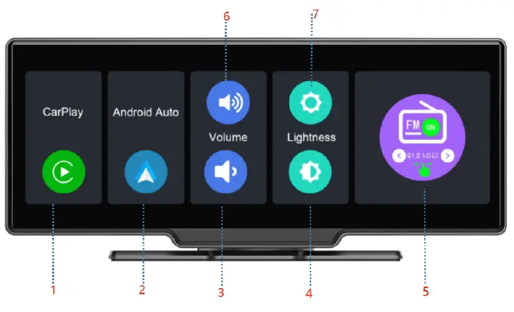 CamPark-RC05-10-26-Inch-Smart-Screen-Player-FIG-7