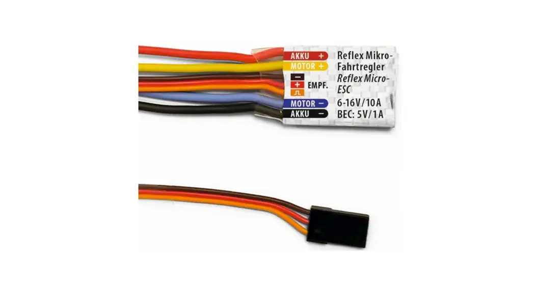 Carson 10a/bec Reflex Mikro-fahrtregler Instruction Manual