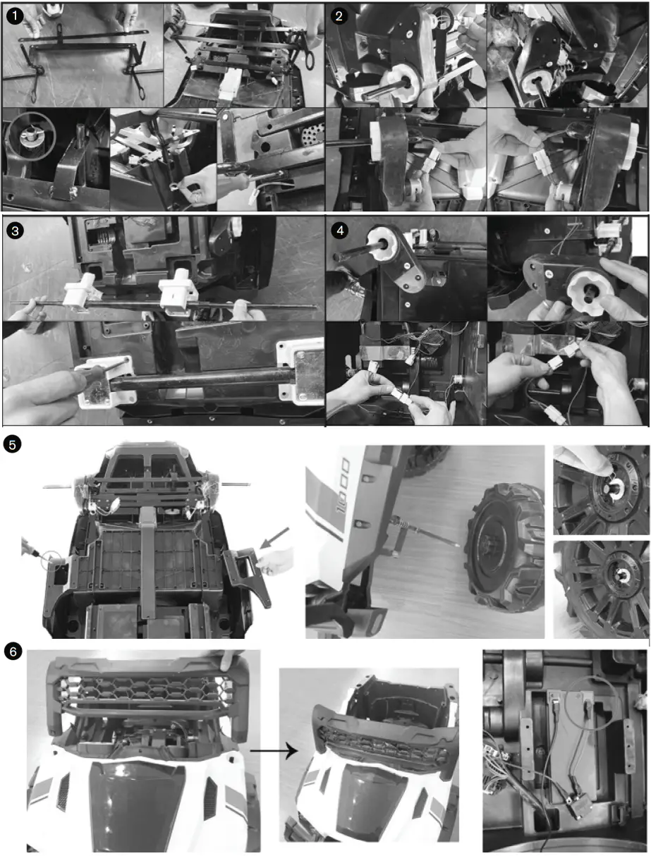 TOYZ TIMUS Battery Operated Ride On Car - ASSEMBLY INSTRUCTIONS