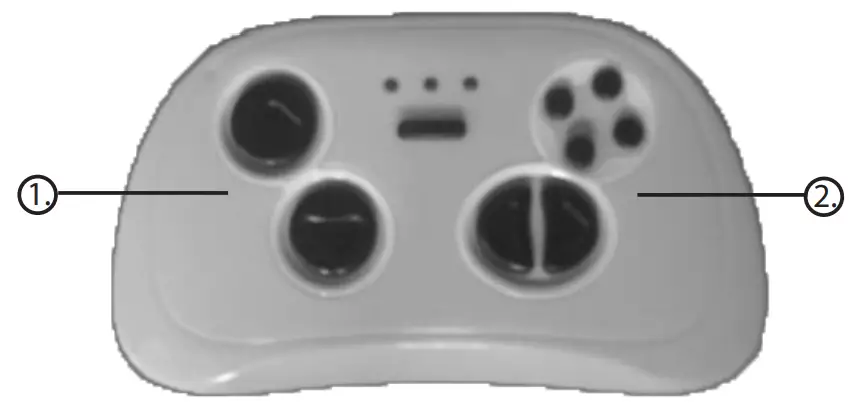 TOYZ TIMUS Battery Operated Ride On Car - REMOTE CONTROLLER