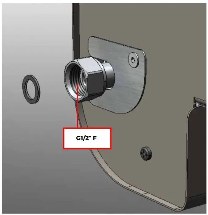 FONTANA FORNI FFMAES60 Maestro Gas Pizza Oven - COLLEGAMENTO NG