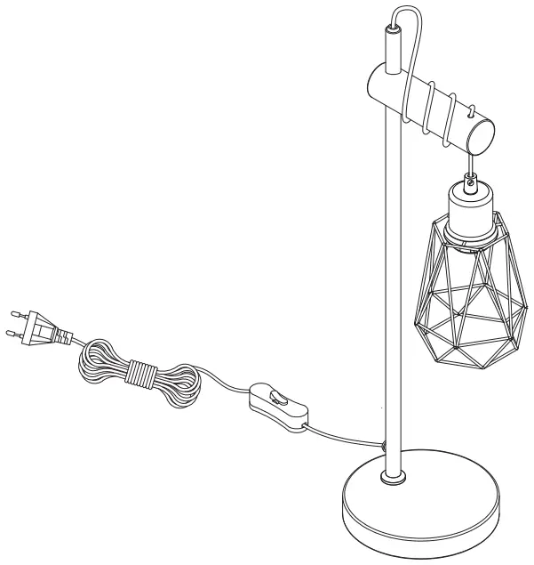 QAZQA 103027 Rural Table Lamp