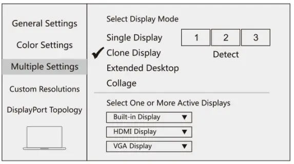 Selore S Global SEDK0104 18 In USB C Quadruple Display Docking Station - display3