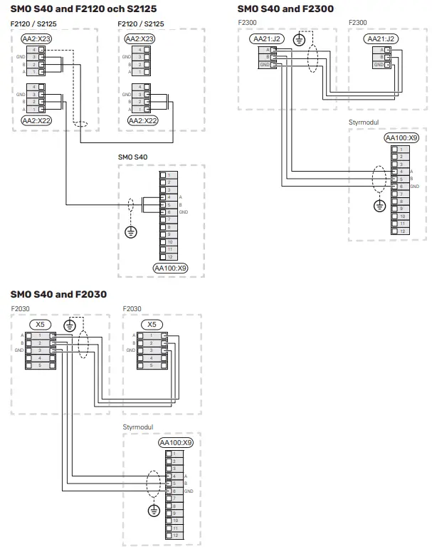 NIBE SMO S40 Indoor Control Module - Outside sensor18