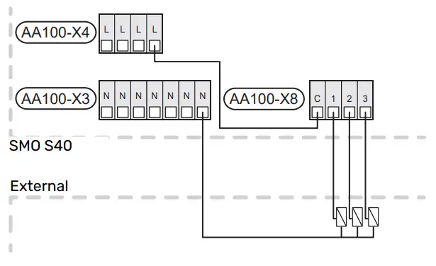 NIBE SMO S40 Indoor Control Module - Outside sensor9