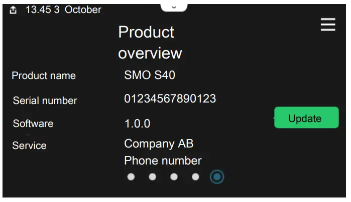 NIBE SMO S40 Indoor Control Module - Smartguide3