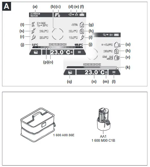 BOSCH GIS 1000 C Professional Thermal Detector and Imager - fig 2
