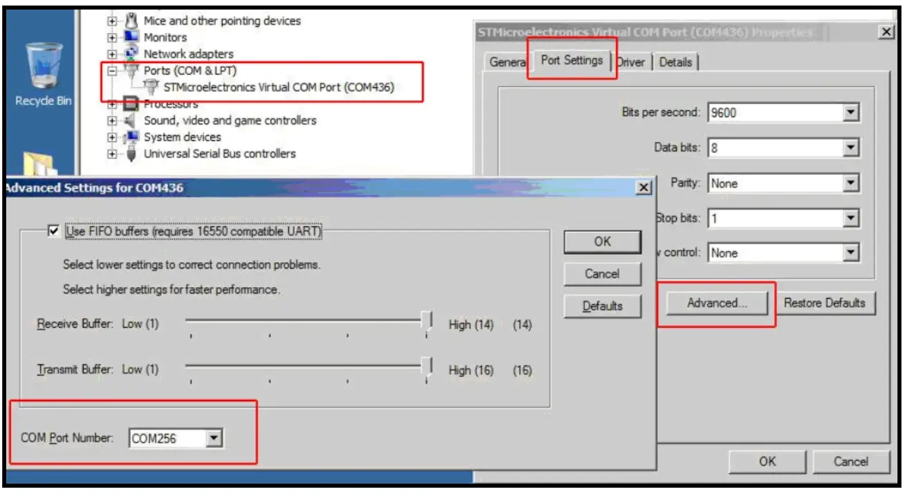 ESC Check and Flash firmware