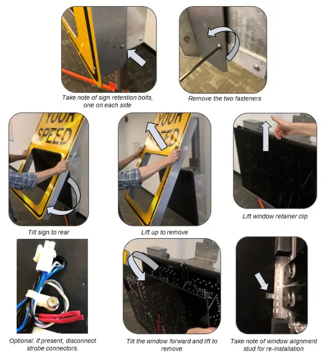 carmanah SPEEDCHECK 15, 18 Speedcheck Controller - screws