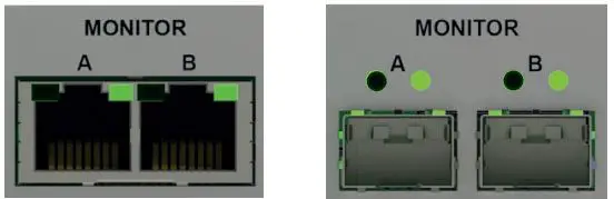 NEOX NETWORKS NEOXPacketRaven Hybrid Singlemode Multimode 1G Fiber TAPs User Guide - Front View - Meaning of the Port LEDs