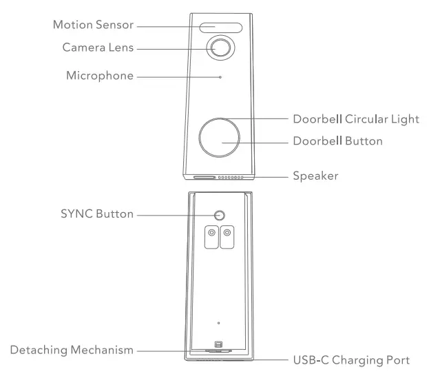 aosu-B09H2T18WD-Video-Doorbell-Pro-and-Wifi-Home-Base-FIG-3