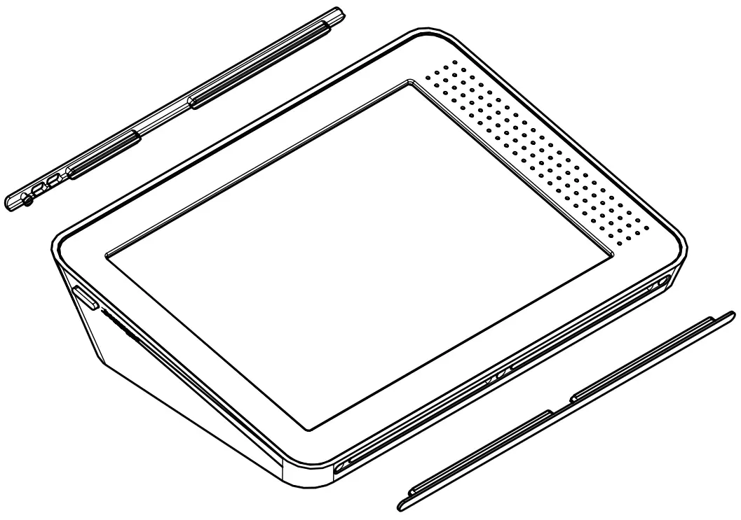 bouncepad BP-LINKIPAD10B Adjustable Tablet Kiosk Ergonomically Flex