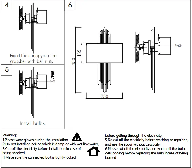 THE-HOME-DEPOT-MU37SW18G-Rose-2-Light-Gold-Wall-Sconce-fig-2