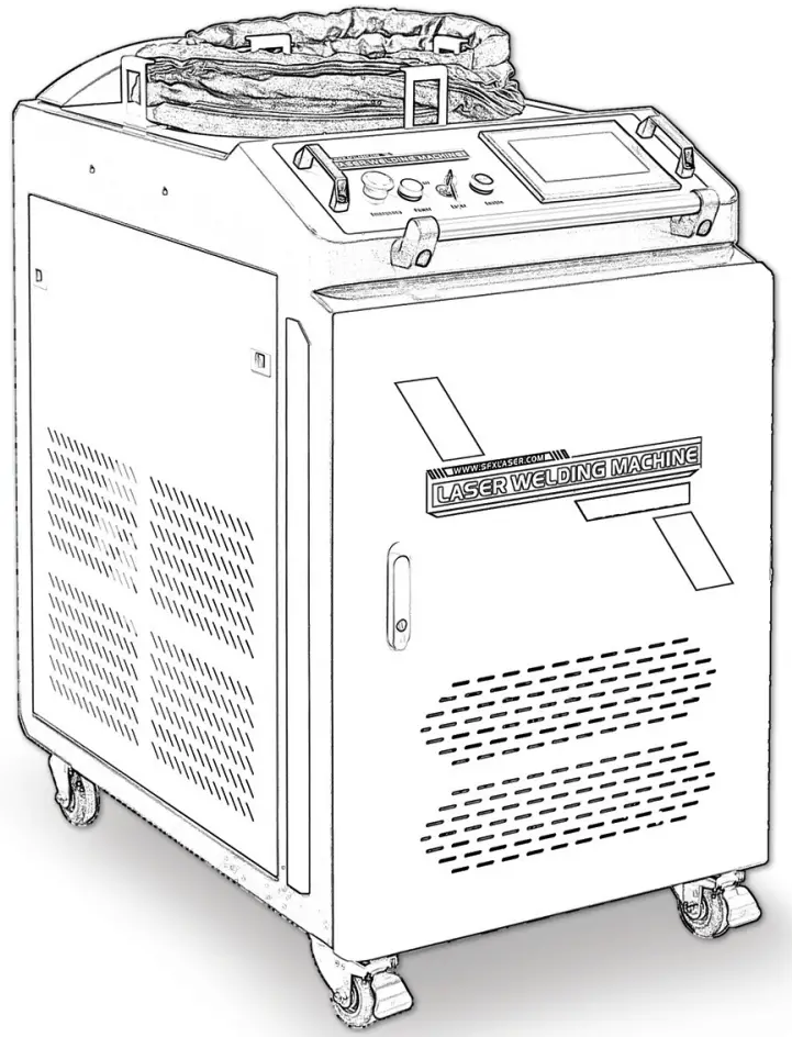 JPT LW Series Desktop Jewelry Laser Welder Spot Laser Welding Machine