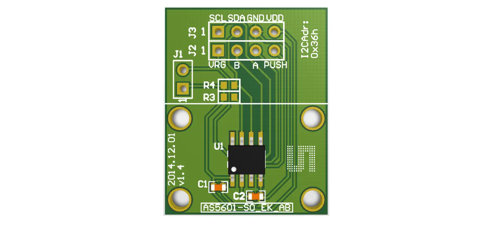 Ams As5601-so_ek_ab Adapter Board User Guide Ams As5601-so_ek_ab Adapter Board User Guide