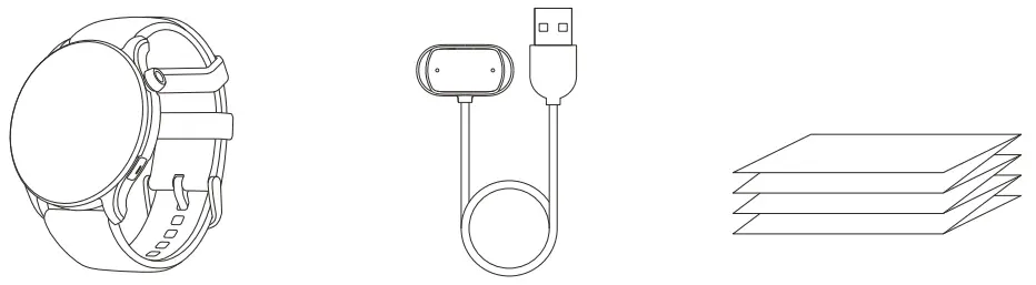 amazfit Cheetah Pro Smartwatch - Package Contents