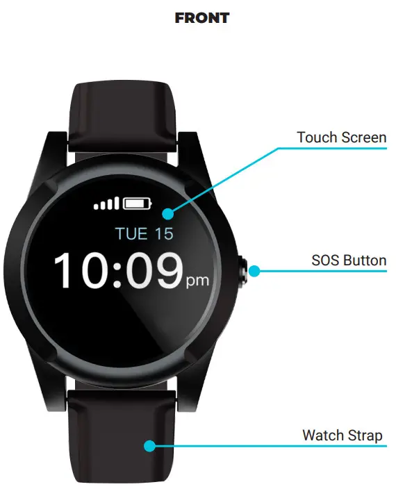 Zembro Essentials Comfort SOS Watch - Watch