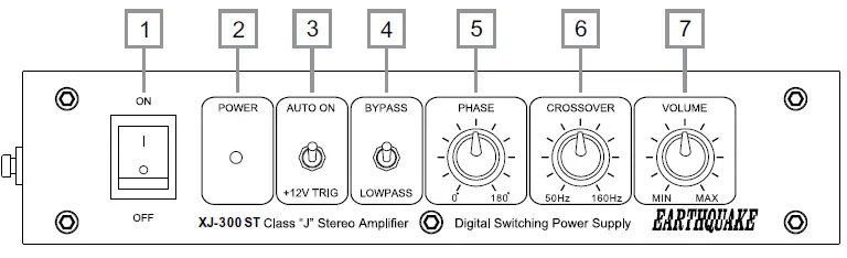 Earthquake Sound XJ-300ST Monoblock Class “J” Amplifier-FIG- (4)